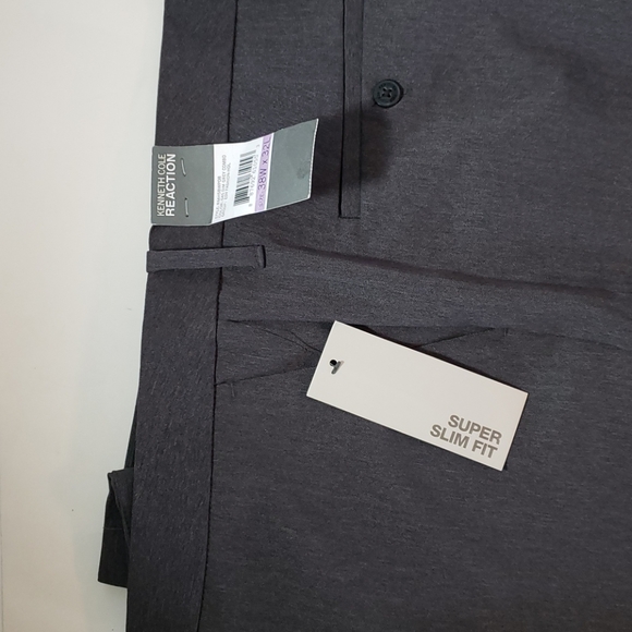 Kenneth Cole Reaction Other - Kenneth Cole grey dress pants 38 by 32 super slim